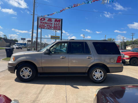 2003 Ford Expedition for sale at D & M Vehicle LLC in Oklahoma City OK