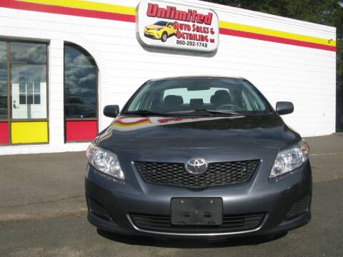 2010 Toyota Corolla for sale at Unlimited Auto Sales & Detailing, LLC in Windsor Locks CT