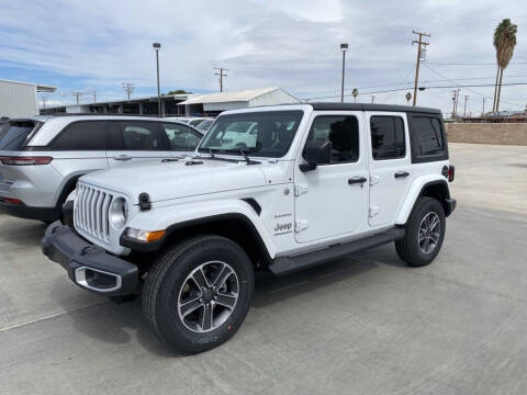2023 Jeep Wrangler Unlimited for sale at Finn Auto Group in Blythe CA