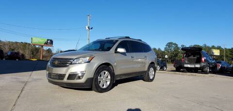 2014 Chevrolet Traverse for sale at WHOLESALE AUTO GROUP in Mobile AL