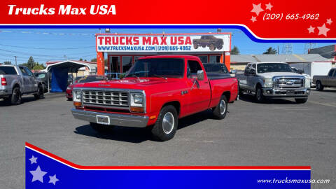 1982 Dodge RAM 150 for sale at Trucks Max USA in Manteca CA