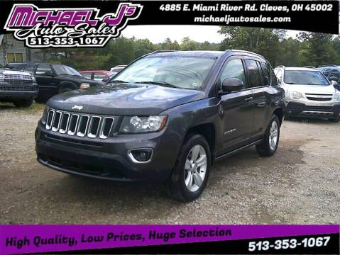 2015 Jeep Compass for sale at MICHAEL J'S AUTO SALES in Cleves OH