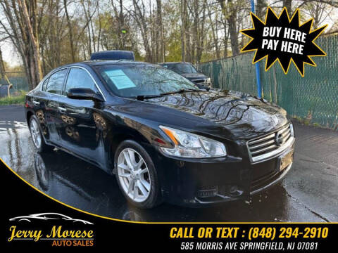 2014 Nissan Maxima for sale at Jerry Morese Auto Sales LLC in Springfield NJ