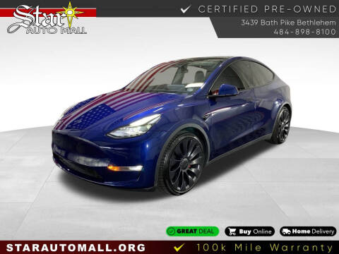 2022 Tesla Model Y for sale at STAR AUTO MALL 512 in Bethlehem PA