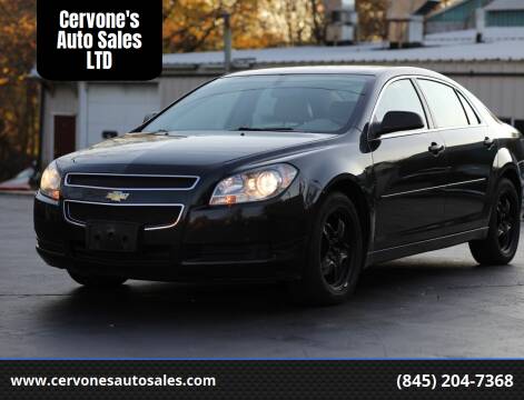 2010 Chevrolet Malibu for sale at Cervone's Auto Sales LTD in Beacon NY