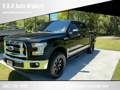2016 Ford F-150 for sale at D & R Auto Brokers in Ridgeland SC