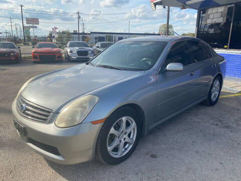 2006 Infiniti G35 for sale at Cow Boys Auto Sales LLC in Garland TX
