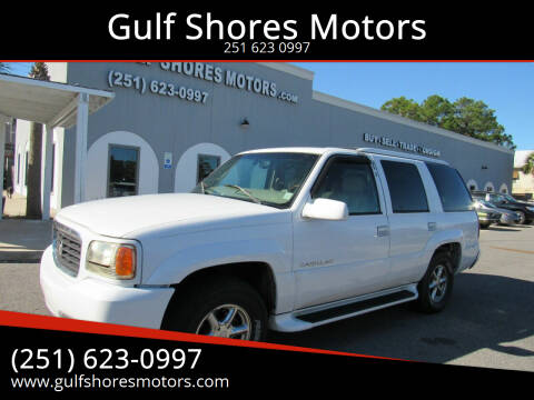 2000 Cadillac Escalade for sale at Gulf Shores Motors in Gulf Shores AL