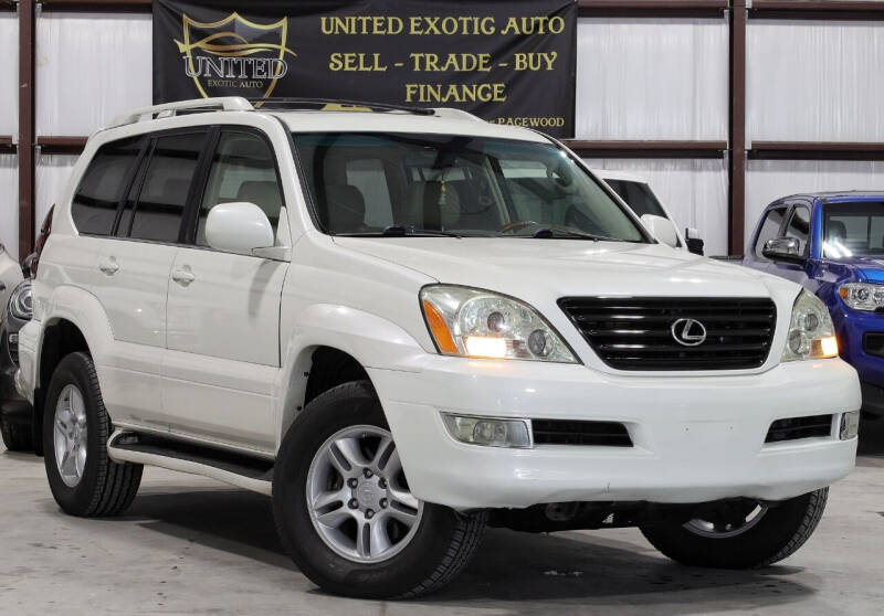 2007 Lexus GX 470 for sale at United Exotic Auto in Houston TX