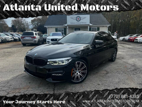 2017 BMW 5 Series for sale at Atlanta United Motors in Jefferson GA