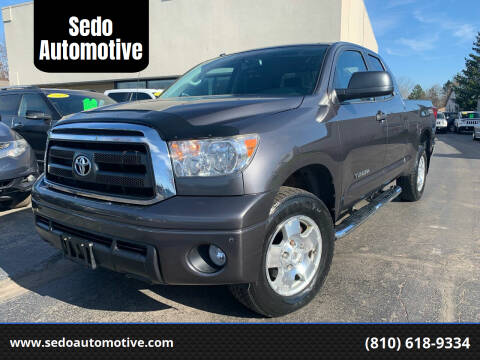 2013 Toyota Tundra for sale at Sedo Automotive in Davison MI