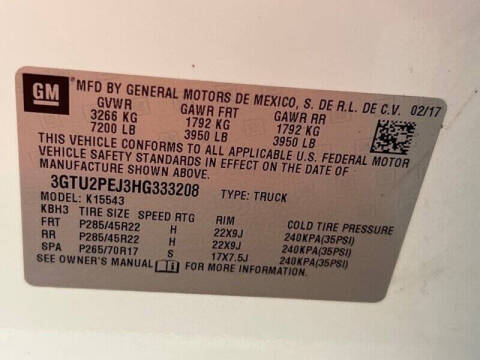 2017 GMC Sierra 1500