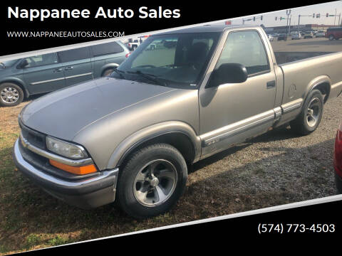 2001 Chevrolet S-10 for sale at Nappanee Auto Sales in Nappanee IN