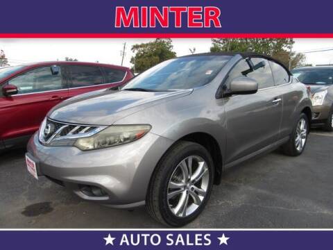 2012 Nissan Murano CrossCabriolet for sale at Minter Auto Sales in South Houston TX