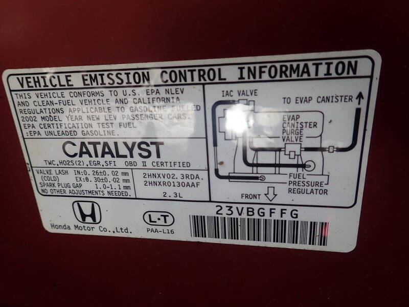 2002 Honda Accord SE