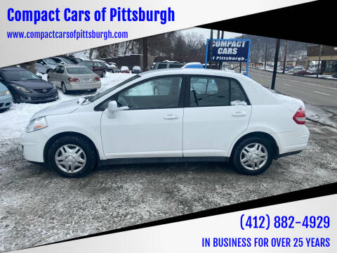 2011 Nissan Versa for sale at Compact Cars of Pittsburgh in Pittsburgh PA