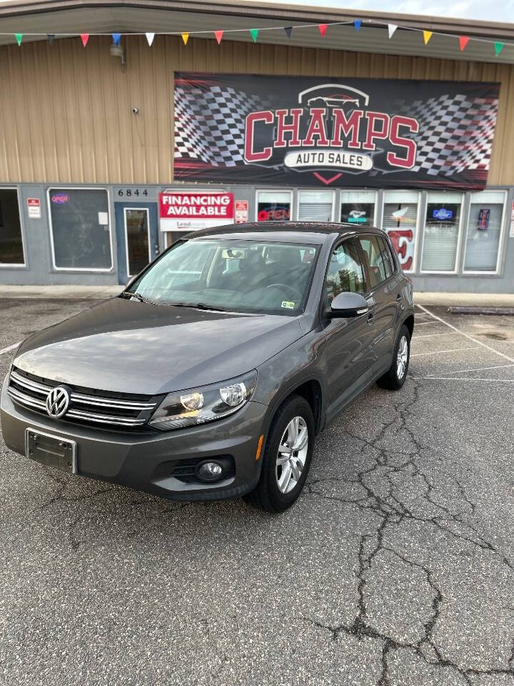 2012 Volkswagen Tiguan for sale at Champs Auto Sales in Petersburg, VA