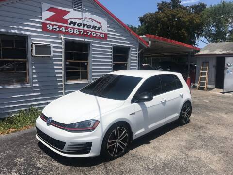 2017 Volkswagen Golf GTI for sale at Z Motors in North Lauderdale FL