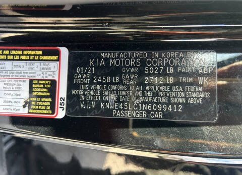 2022 Kia Stinger GT1