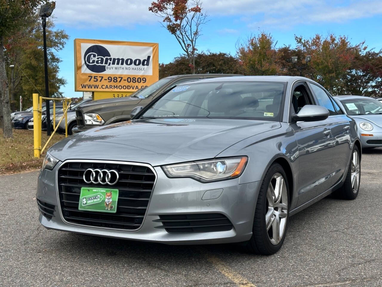 2015 Audi A6 for sale at CarMood in Virginia Beach, VA