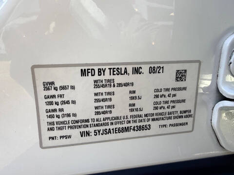 2021 Tesla Model S Plaid
