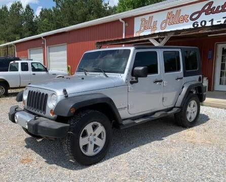 2008 Jeep Wrangler Unlimited for sale at Billy Miller Auto Sales in Mount Olive MS