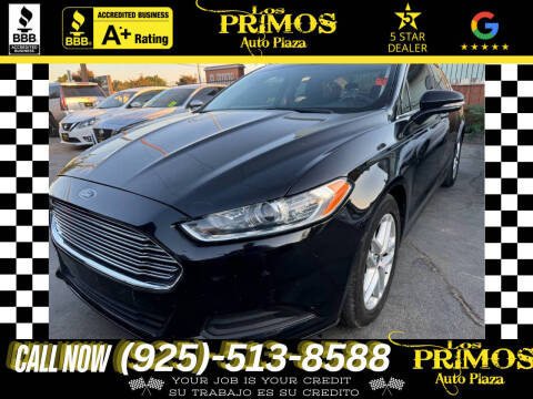 2016 Ford Fusion for sale at Los Primos Auto Plaza in Brentwood CA