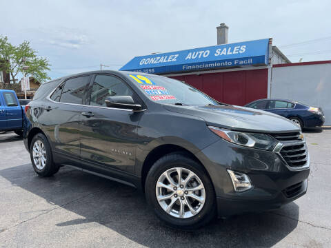 2019 Chevrolet Equinox for sale at Gonzalez Auto Sales in Joliet IL