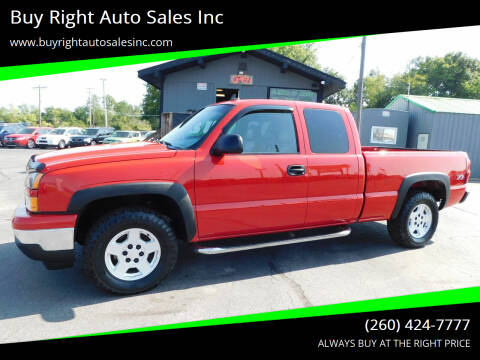 2006 Chevrolet Silverado 1500 for sale at Buy Right Auto Sales Inc in Fort Wayne IN