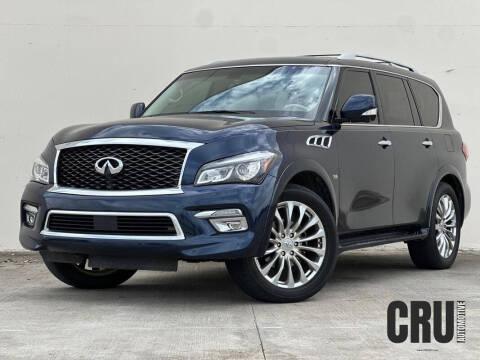 2016 Infiniti QX80 for sale at S&A Automotive Corp DBA CRU in Houston TX