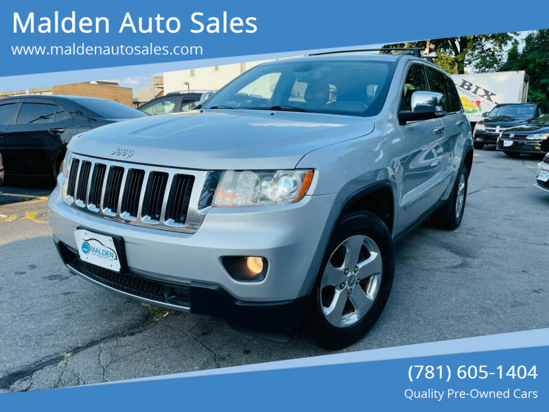 2012 Jeep Grand Cherokee for sale at Malden Auto Sales in Malden MA