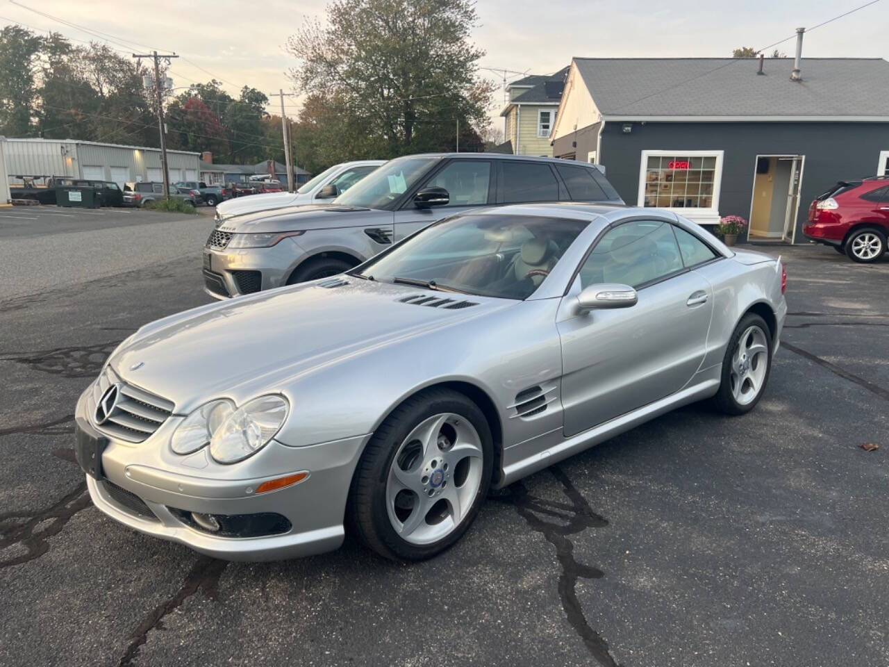 2004 Mercedes-Benz SL-Class for sale at James Motors Inc. in East Longmeadow, MA