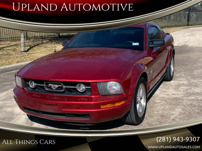 2007 Ford Mustang for sale at Upland Automotive in Houston TX