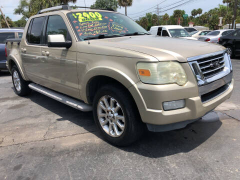 2007 Ford Explorer Sport Trac for sale at RIVERSIDE MOTORCARS INC - Main Lot in New Smyrna Beach FL