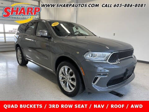 2021 Dodge Durango for sale at Sharp Automotive in Watertown SD