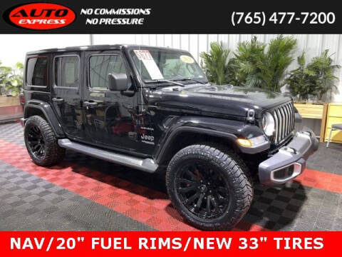 2021 Jeep Wrangler Unlimited for sale at Auto Express in Lafayette IN