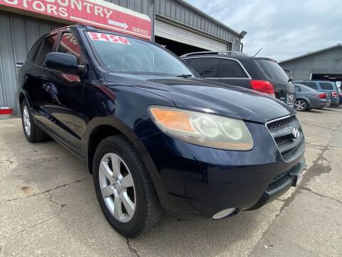 2007 Hyundai Santa Fe for sale at TOWN & COUNTRY MOTORS in Des Moines IA
