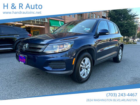 2013 Volkswagen Tiguan for sale at H & R Auto in Arlington VA