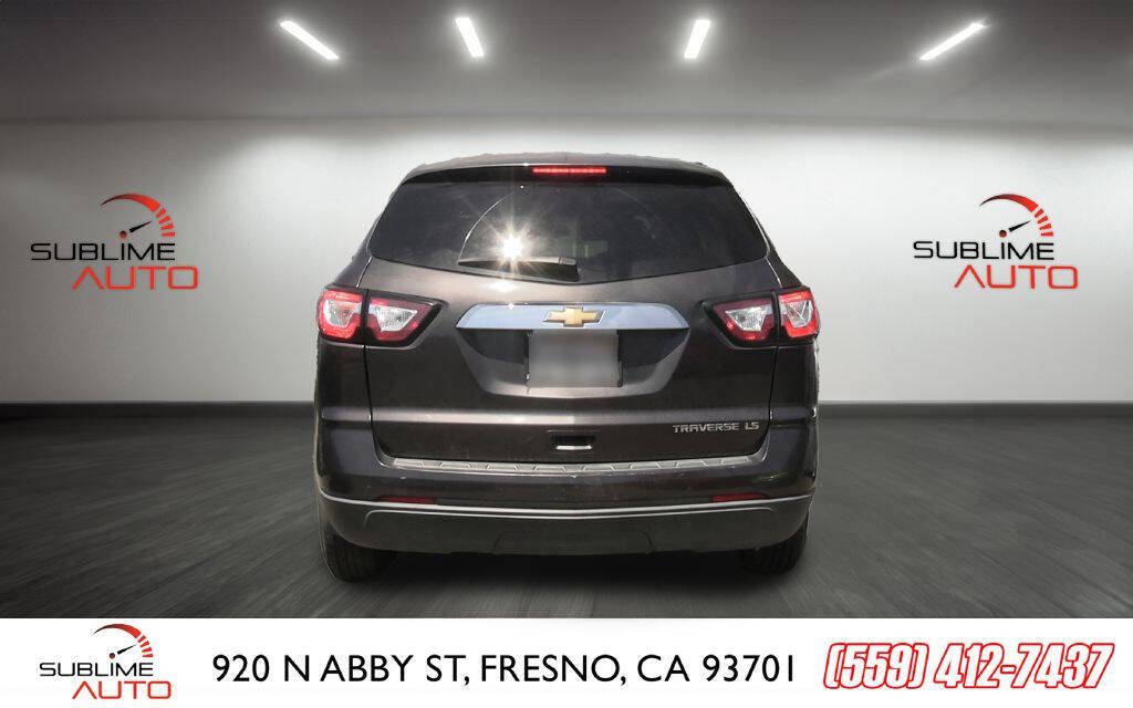 2015 Chevrolet Traverse for sale at SUBLIME AUTO in Fresno, CA