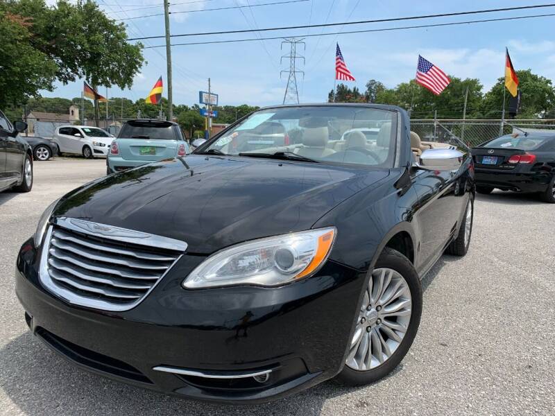 2011 Chrysler 200 Convertible for sale at Das Autohaus Quality Used Cars in Clearwater FL