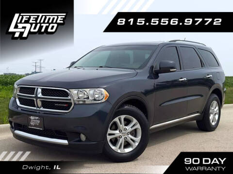 2013 Dodge Durango for sale at Lifetime Auto in Dwight IL