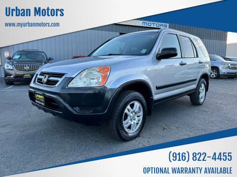 2004 Honda CR-V for sale at Urban Motors in Sacramento CA