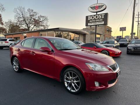 2010 Lexus IS 250 for sale at BOOST AUTO SALES in Saint Louis MO