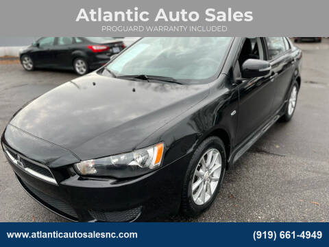 2015 Mitsubishi Lancer for sale at Atlantic Auto Sales in Garner NC