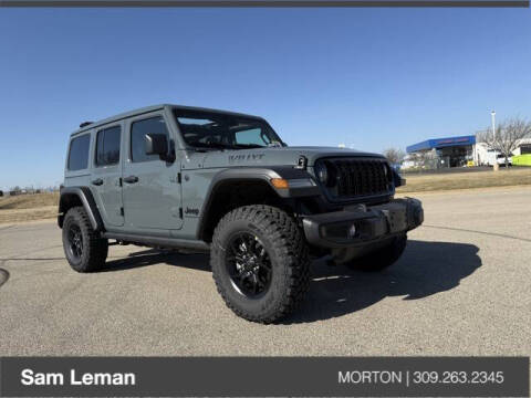 2025 Jeep Wrangler for sale at Sam Leman CDJRF Morton in Morton IL