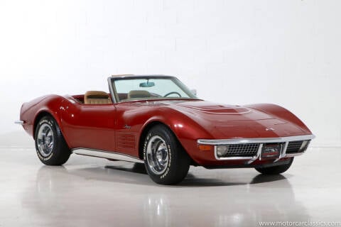 1970 Chevrolet Corvette for sale at Motorcar Classics in Farmingdale NY