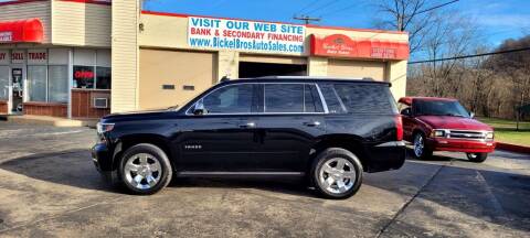 2015 Chevrolet Tahoe for sale at Bickel Bros Auto Sales, Inc in West Point KY