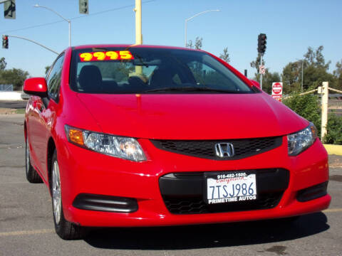 2012 Honda Civic for sale at PRIMETIME AUTOS in Sacramento CA