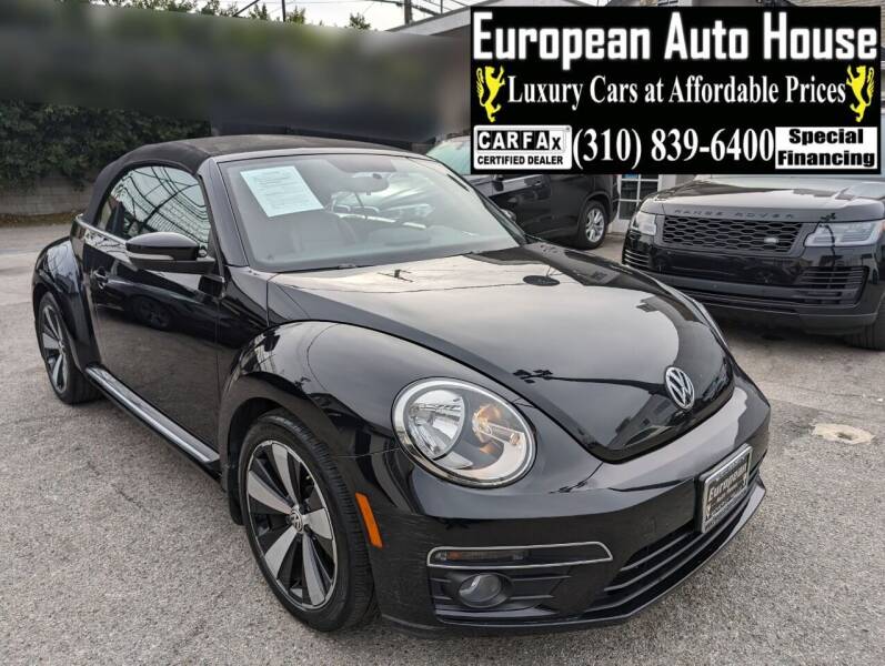 2013 Volkswagen Beetle Convertible for sale at European Auto House in Los Angeles CA