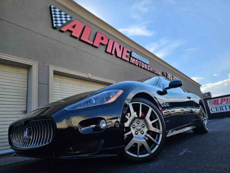2012 Maserati GranTurismo for sale at Alpine Motors Certified Pre-Owned in Wantagh NY